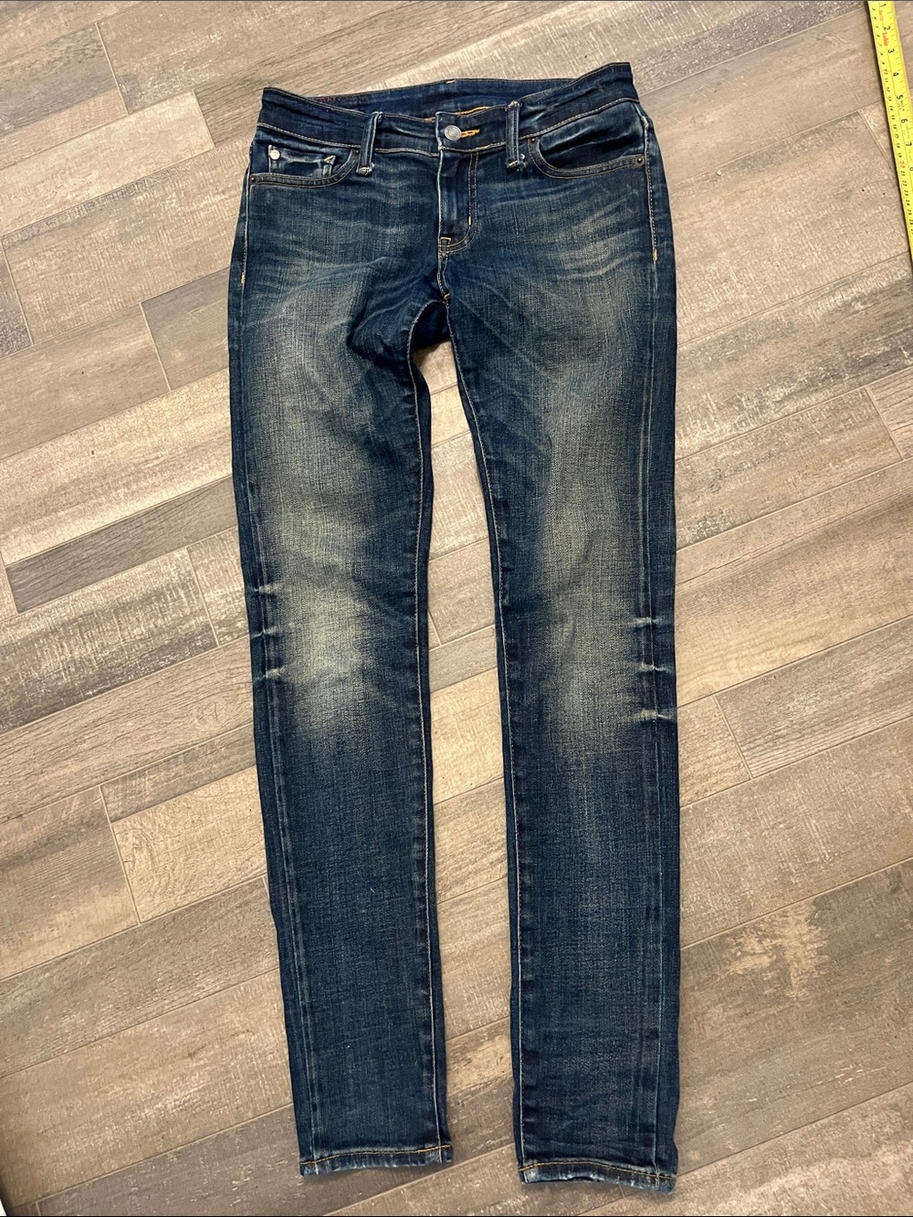 Denim & Supply Ralph Lauren Women's Skinny Jeans in Dark Blue Wash